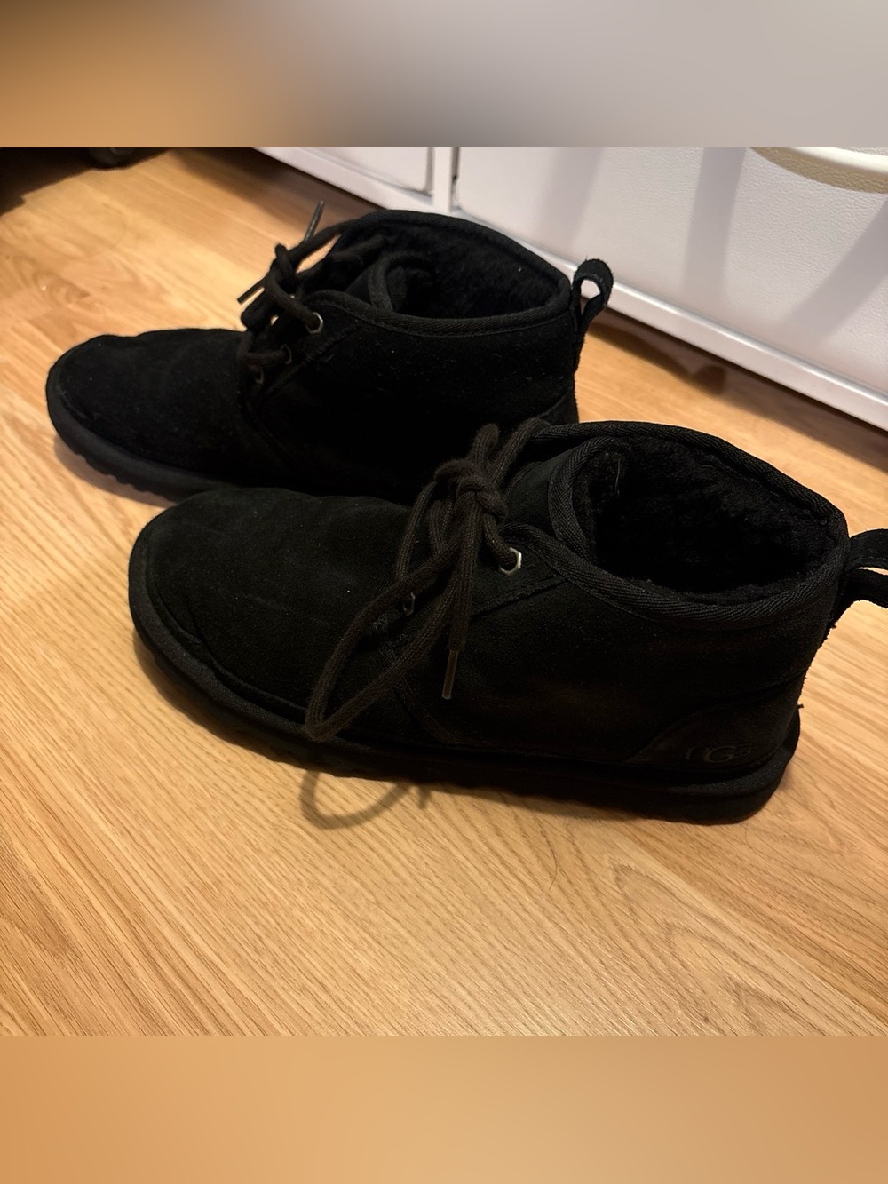 UGG Men's Black Suede Chukka Boots